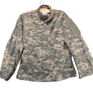 U.S. Army Team Soldier Certified Army Digital Camo Coat Green Tan XS Short